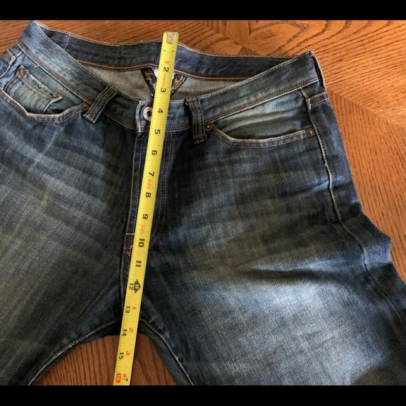 LUCKY BRAND Jeans, Welder Relaxed Bootleg, Sz 31 - Picture 9 of 13